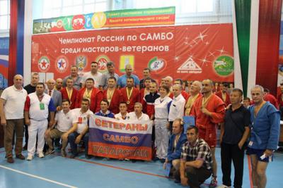 Рязанские самбисты завоевали три медали чемпионата России среди мастеров